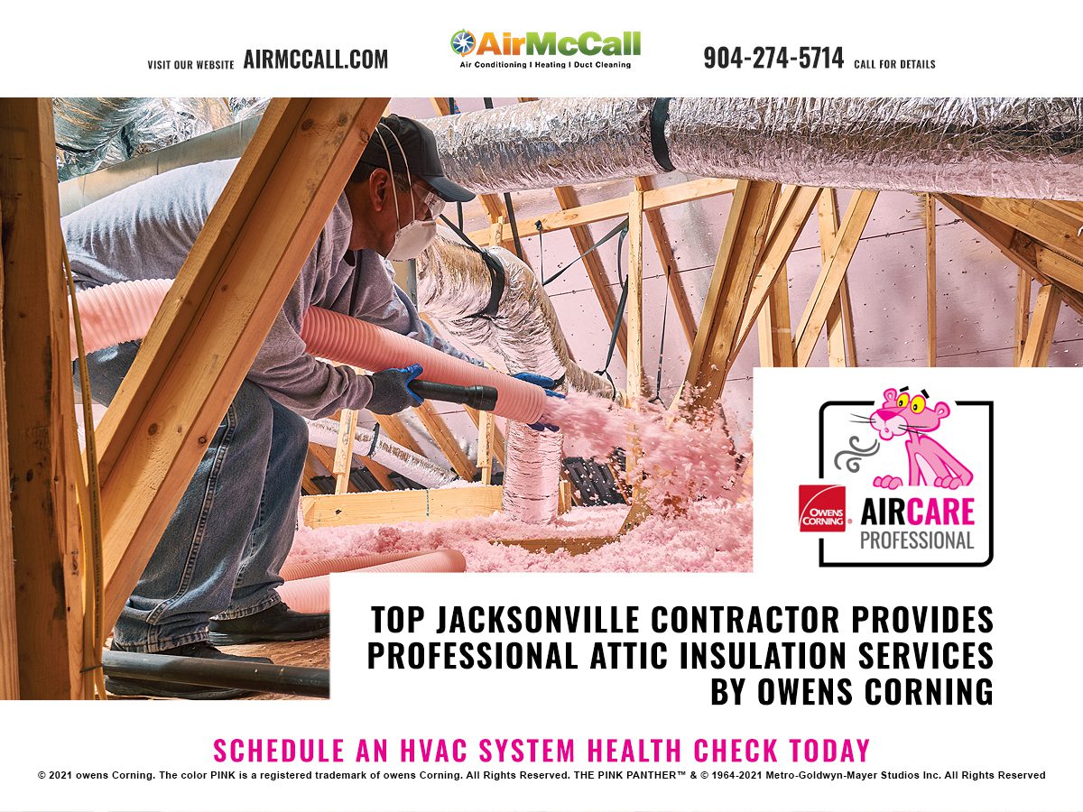 Air McCall is an Owens Corning® ProCat Preferred Contractor in Jacksonville